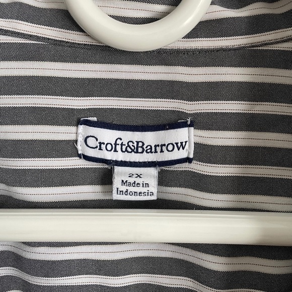 Oversized stripped button up - Picture 5 of 5